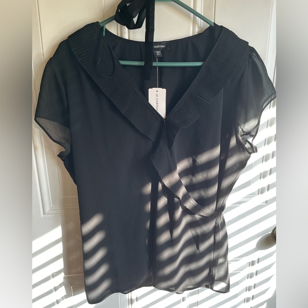 Le Chateau | Black Blouse